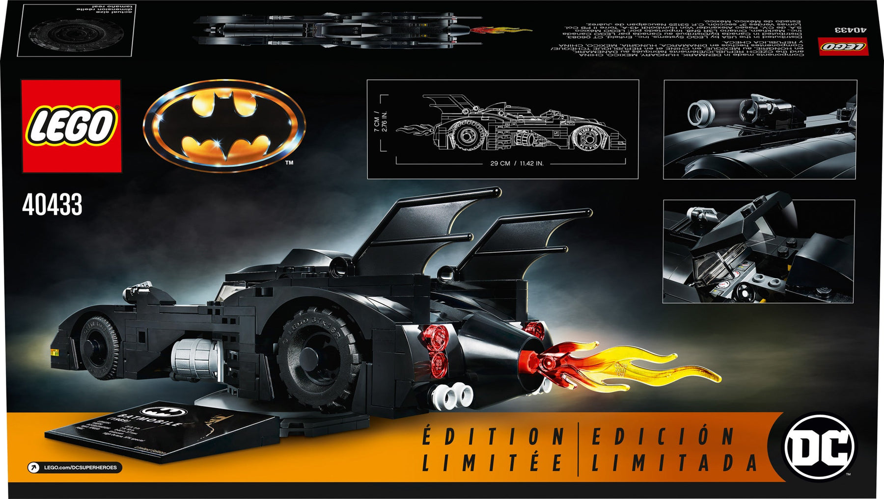 LEGO 40433 1989 Batmobile - Limited Edition - SuperSaverAU - view 1
