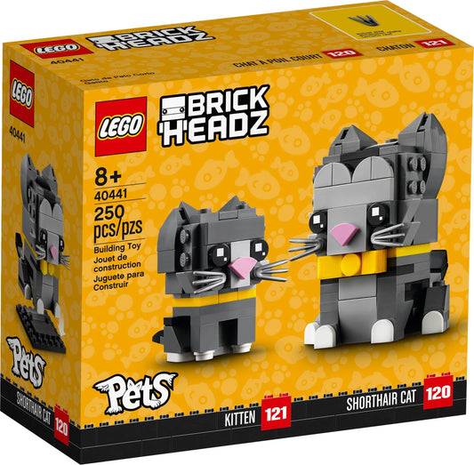 LEGO BrickHeadz 40441 Shorthair Cats- Auzzi Store