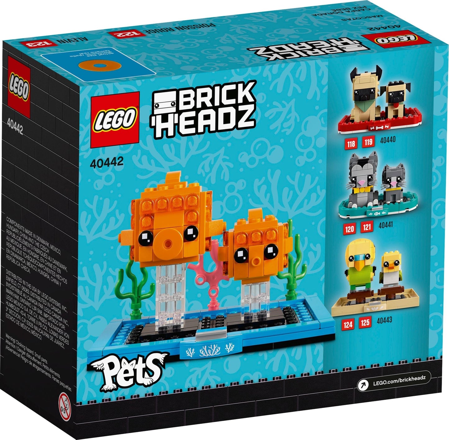 LEGO BrickHeadz 40442 Goldfish- Auzzi Store