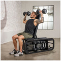 Centr Fusion Bench With Dumbbell Storage