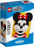 LEGO 40457 Brick Sketches Minnie Mouse Disney Portrait - SuperSaverAU - view 1
