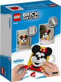 LEGO 40457 Brick Sketches Minnie Mouse Disney Portrait - SuperSaverAU - view 2