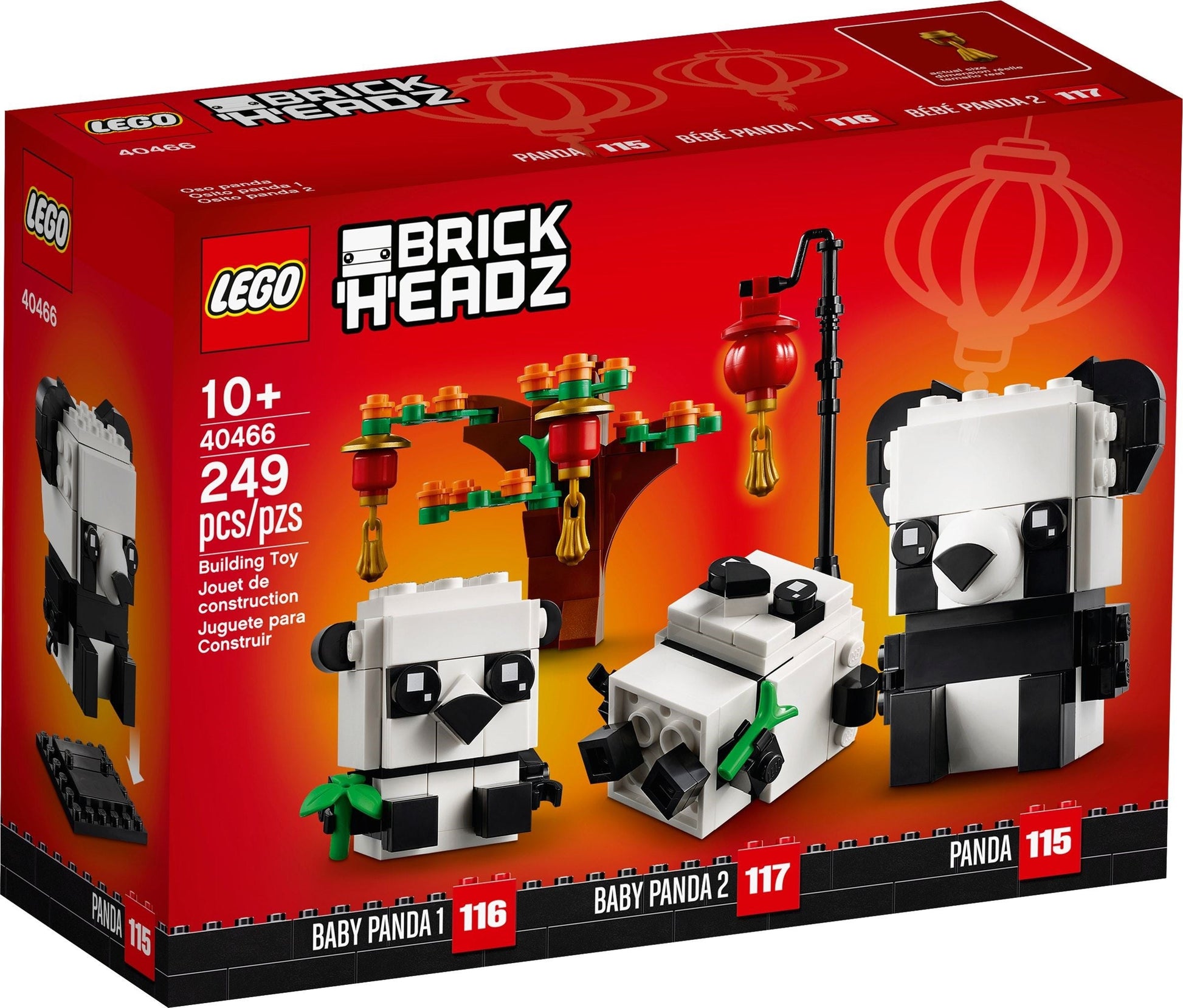 LEGO 40466 Chinese New Year Pandas- Auzzi Store