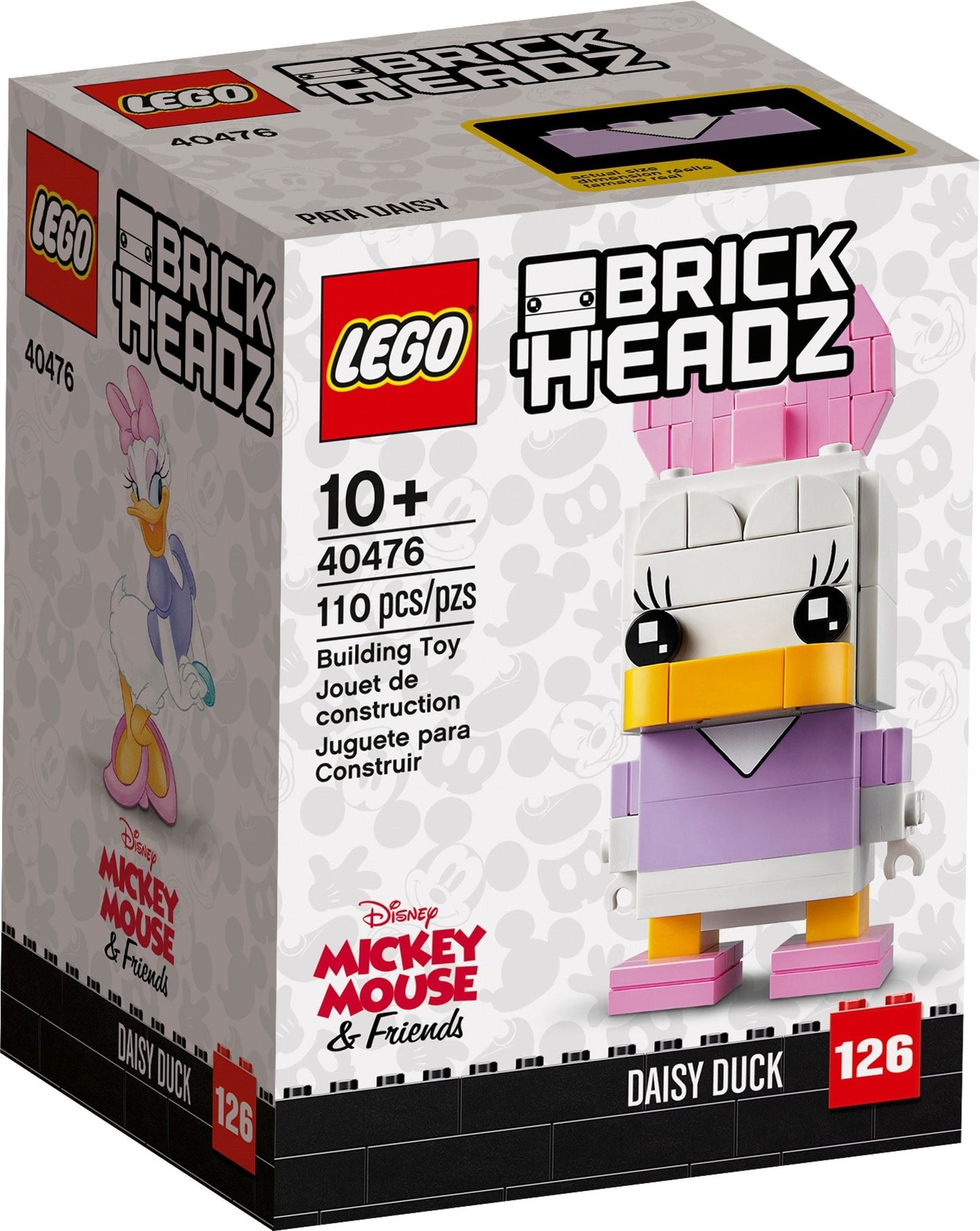 LEGO BrickHeadz Series 40476 Daisy Duck- Auzzi Store