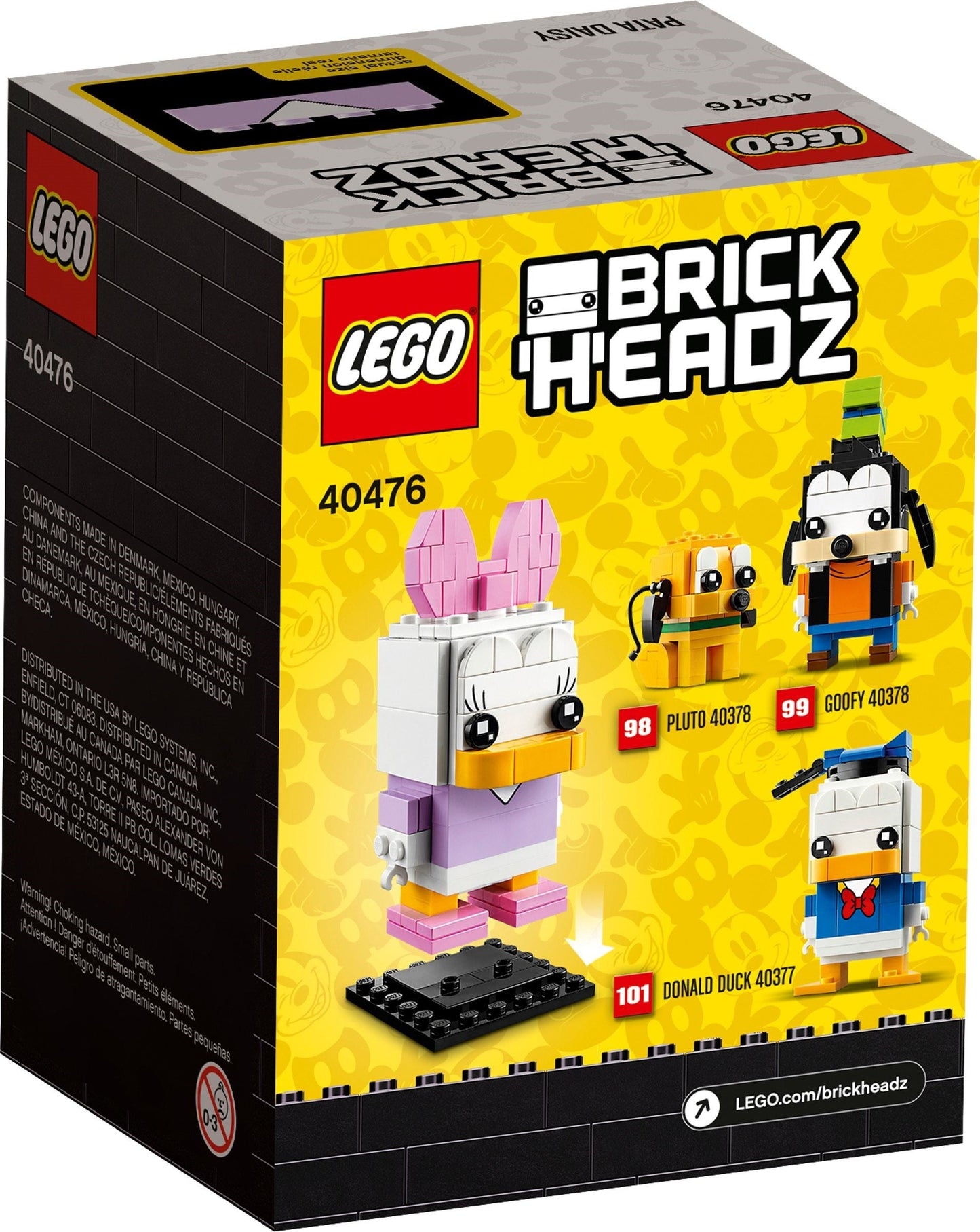 LEGO BrickHeadz Series 40476 Daisy Duck- Auzzi Store