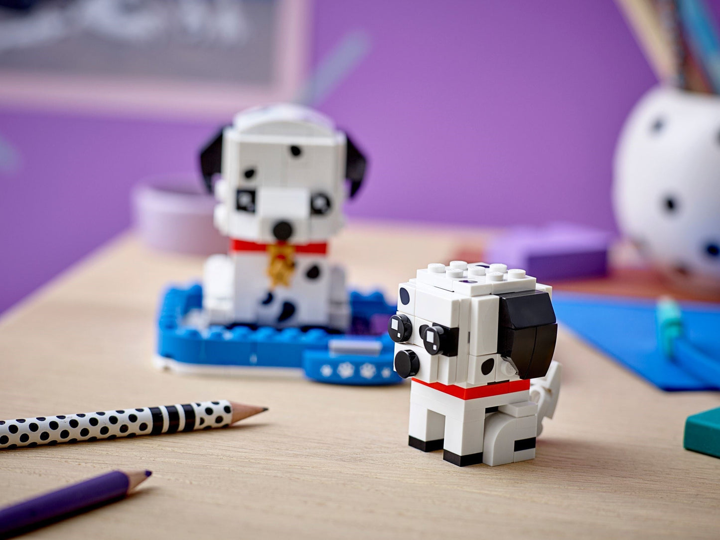 LEGO 40479 Dalmatian Dog & Puppy BrickHeadz Set