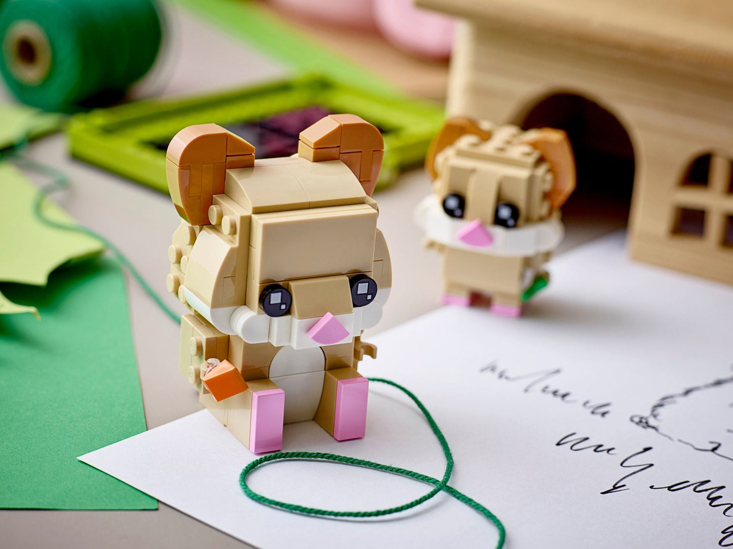 LEGO 40482 BrickHeadz™ Hamster & Baby Pet Set
