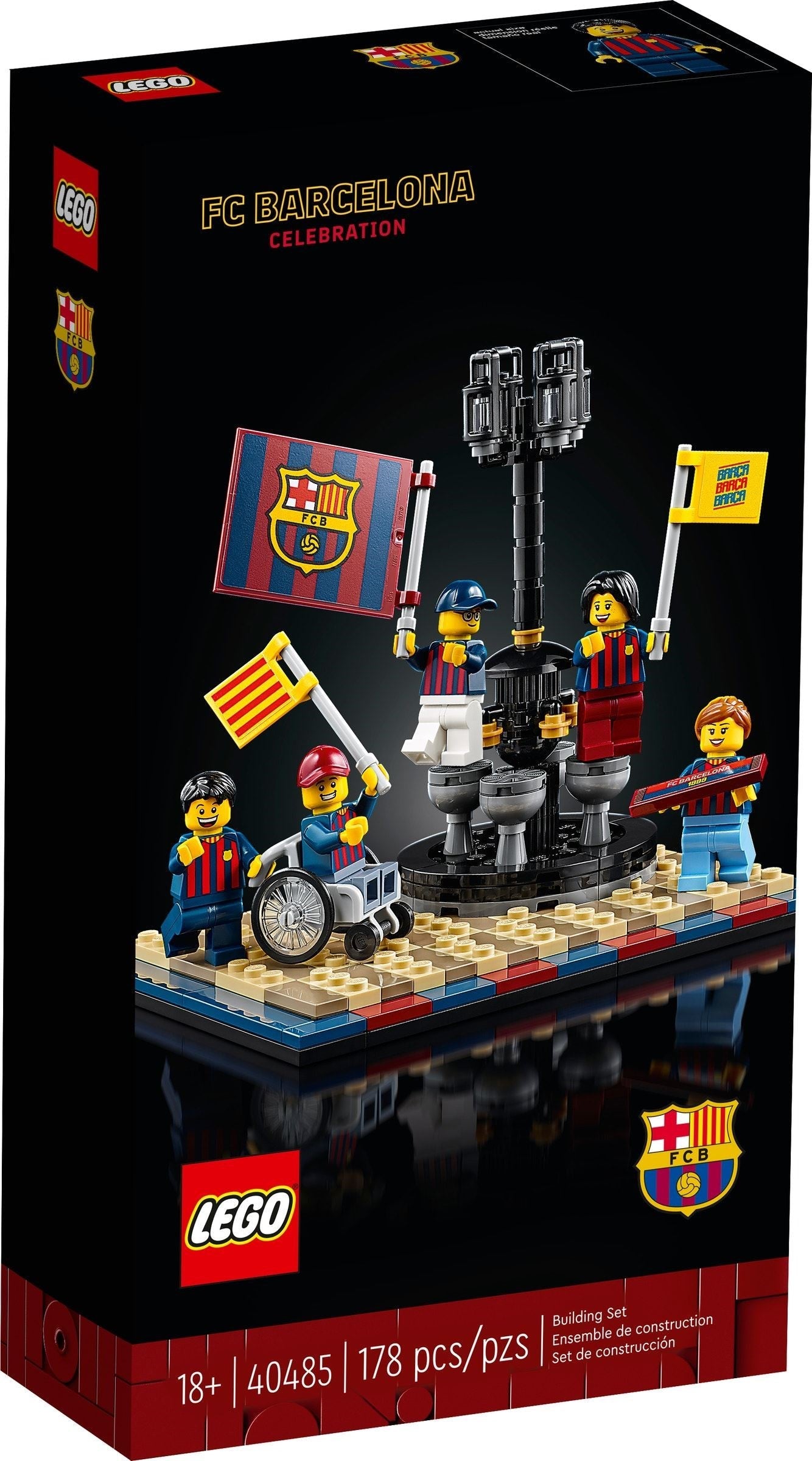 LEGO 40485 FC Barcelona Celebration Minifigures - SuperSaverAU - view 1