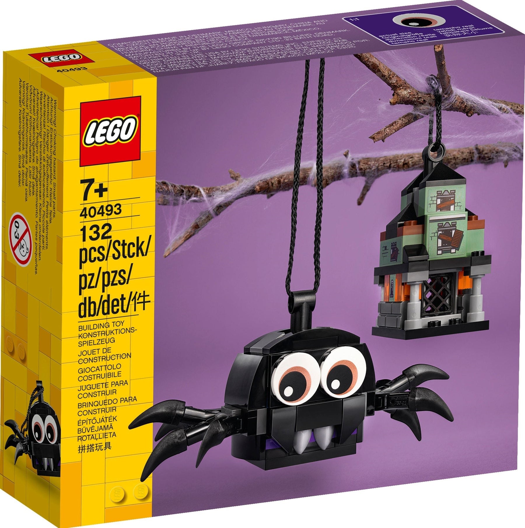 LEGO 40493 Spider & Haunted House Pack - SuperSaverAU - view 1