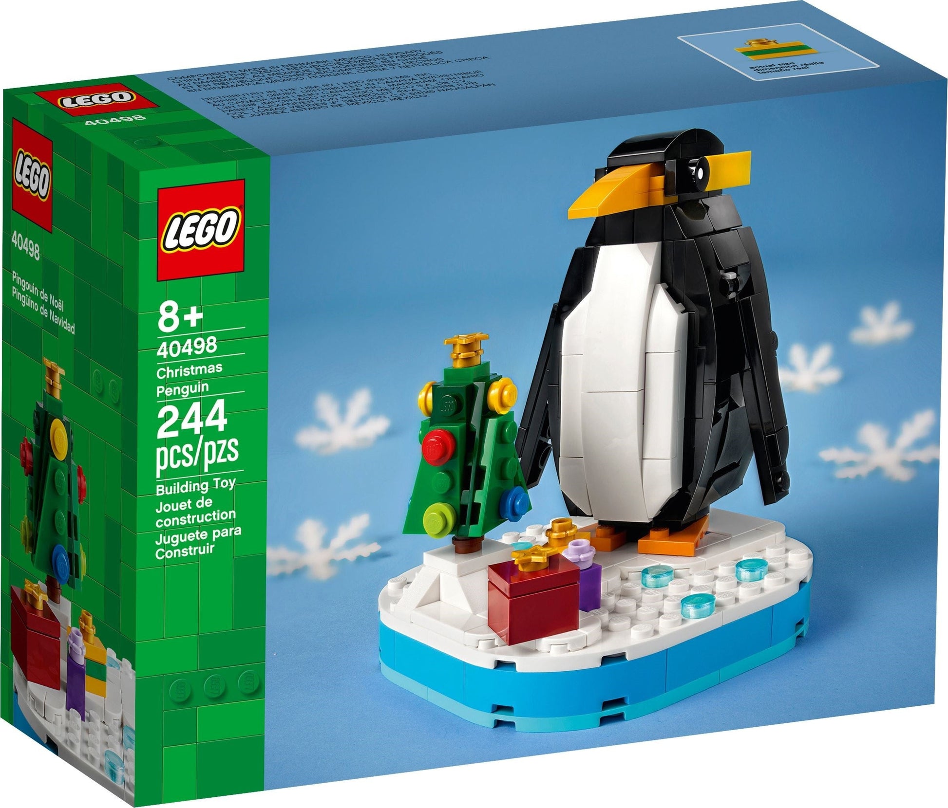 LEGO 40498 Christmas Penguin- Auzzi Store
