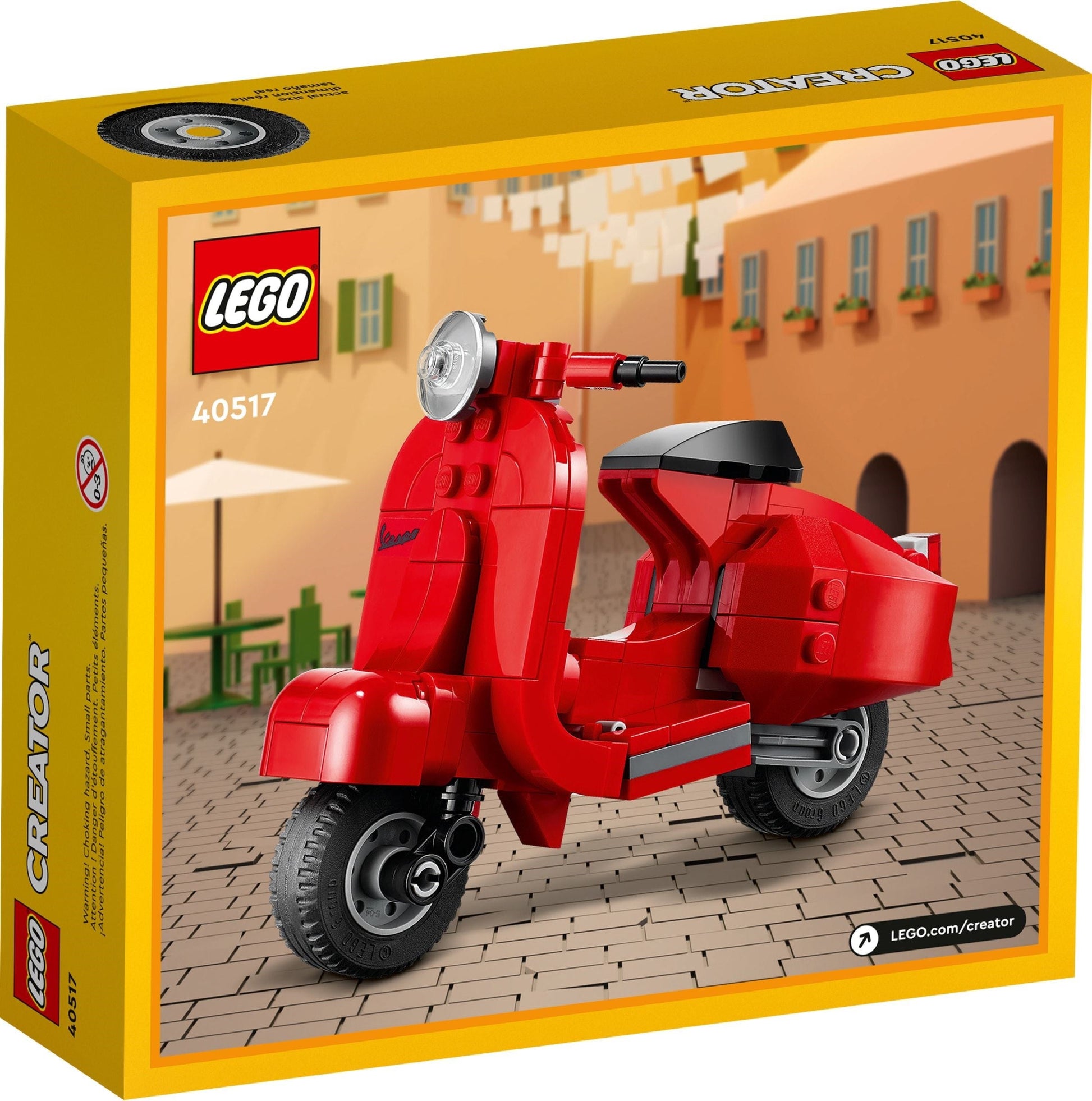 LEGO 40517 Vespa Motorcycle Exclusive Small 118pcs- Auzzi Store