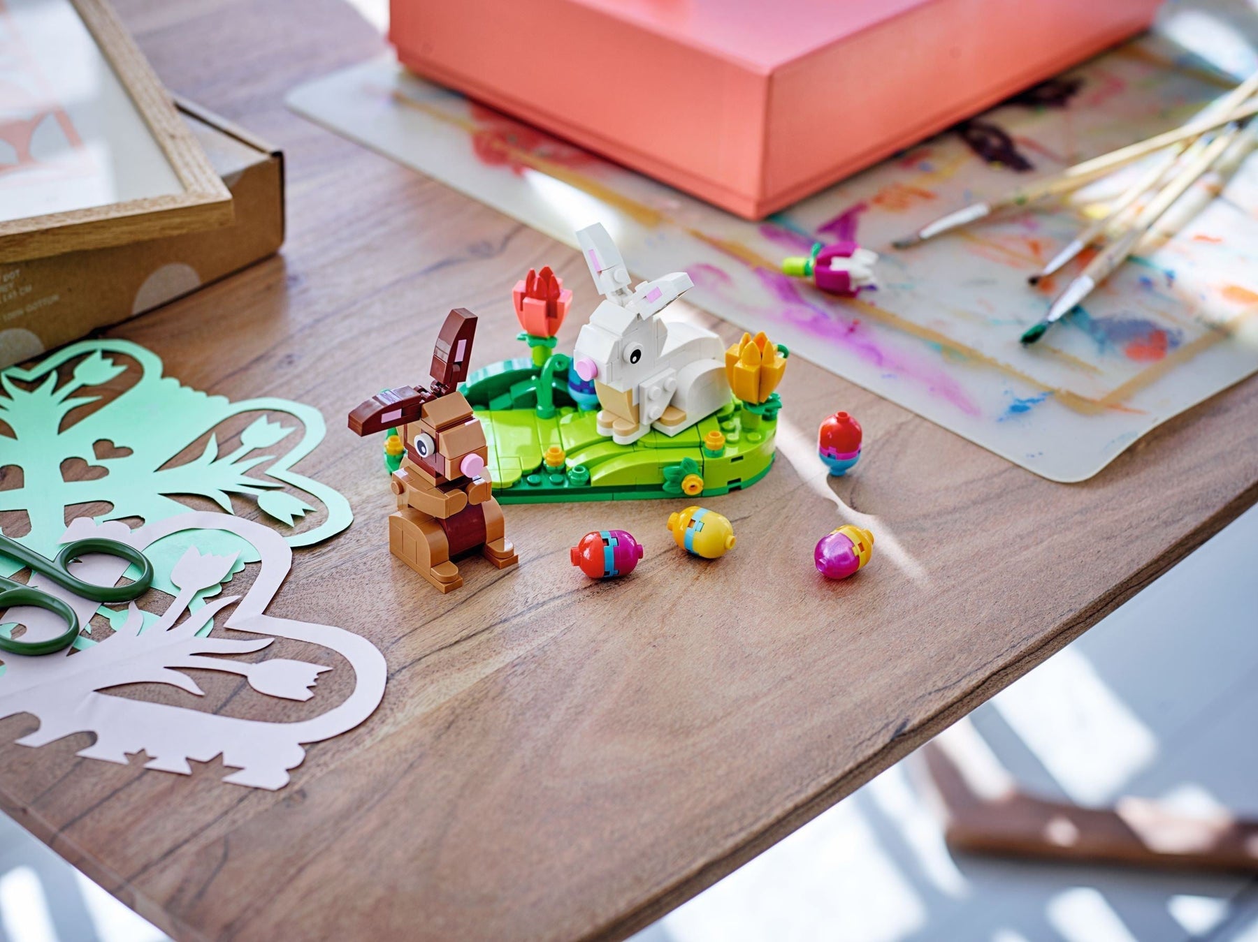 LEGO 40523 Easter Rabbits Display | Spring Decoration - SuperSaverAU - view 4