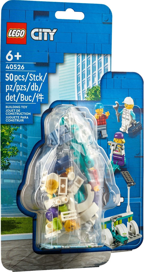 LEGO 40526 Electric Scooters & Charging Dock - SuperSaverAU - view 1