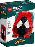 LEGO 40536 Miles Morales Brick Sketches Portrait - SuperSaverAU - view 1