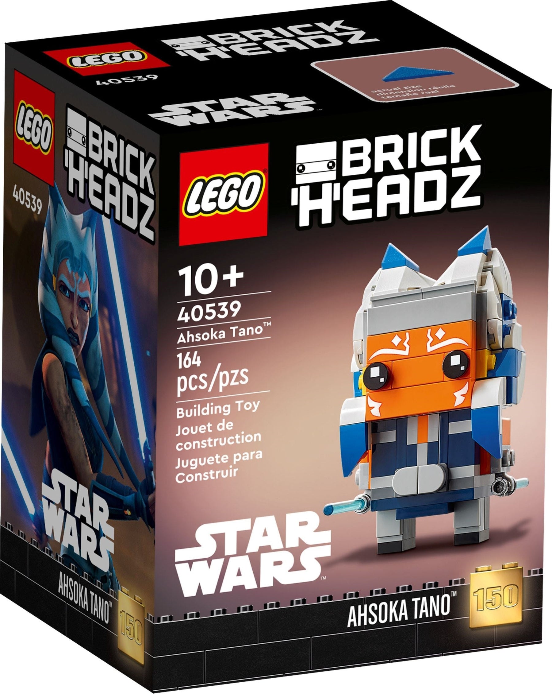 LEGO 40539 Ahsoka Tano BrickHeadz | Star Wars Clone Wars Figure - SuperSaverAU - view 1