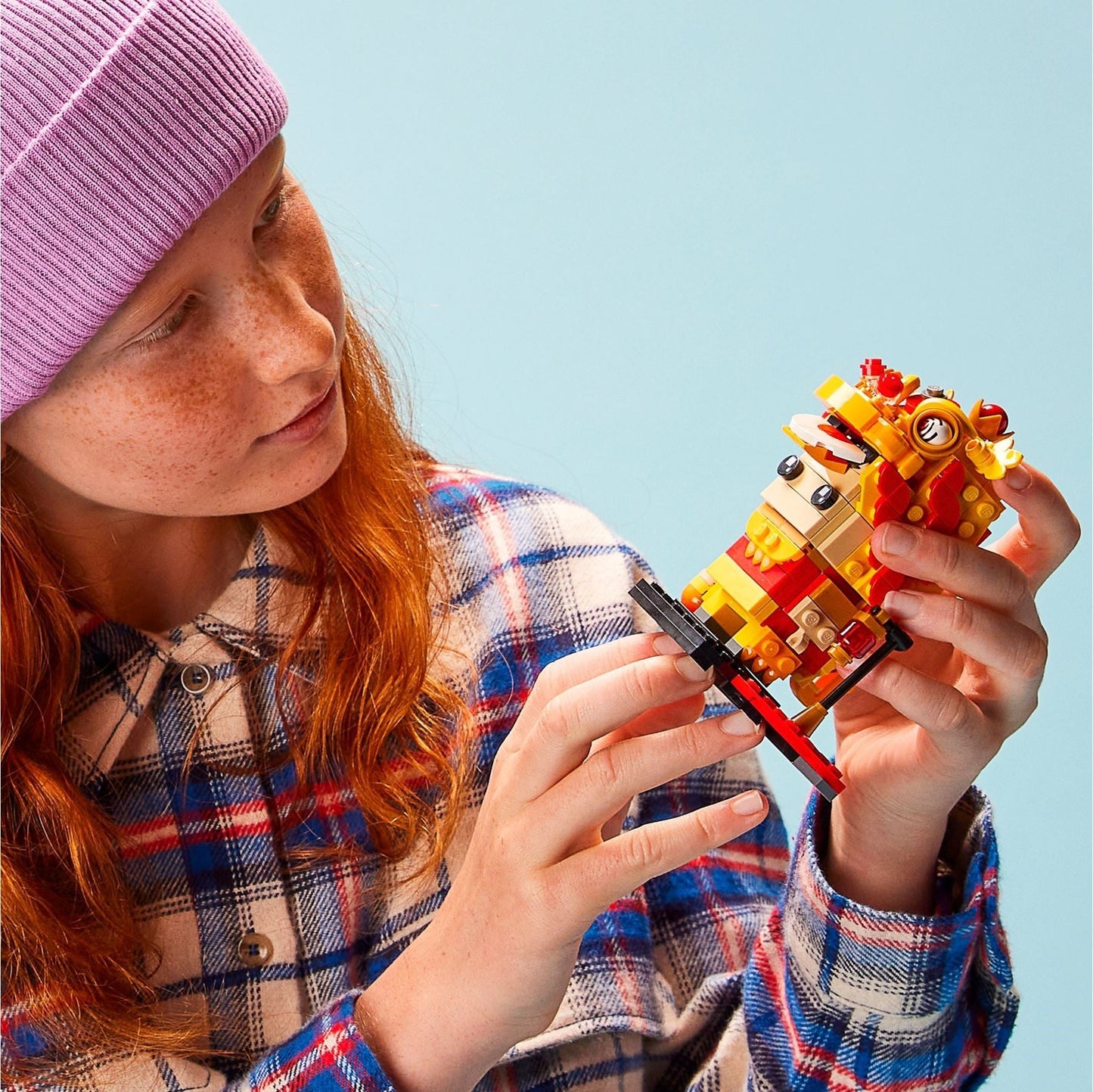 LEGO 40540 Lion Dance Guy Brickheadz- Auzzi Store