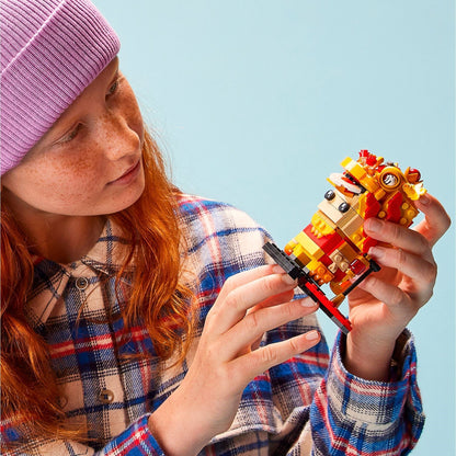 LEGO 40540 Lion Dance Guy Brickheadz- Auzzi Store