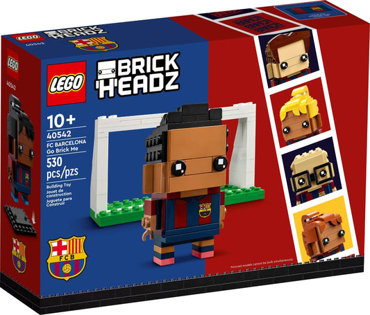 LEGO BrickHeadz Series 40542 FC Barcelona Go Brick Me- Auzzi Store
