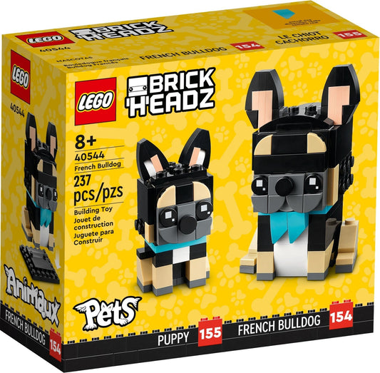 LEGO 40544 French Bulldog & Puppy BrickHeadz Set