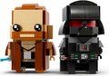 LEGO 40547 Obi-Wan Kenobi & Darth Vader BrickHeadz - SuperSaverAU - view 2