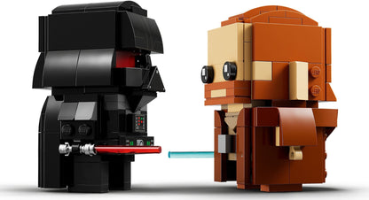 LEGO 40547 Obi-Wan Kenobi & Darth Vader BrickHeadz