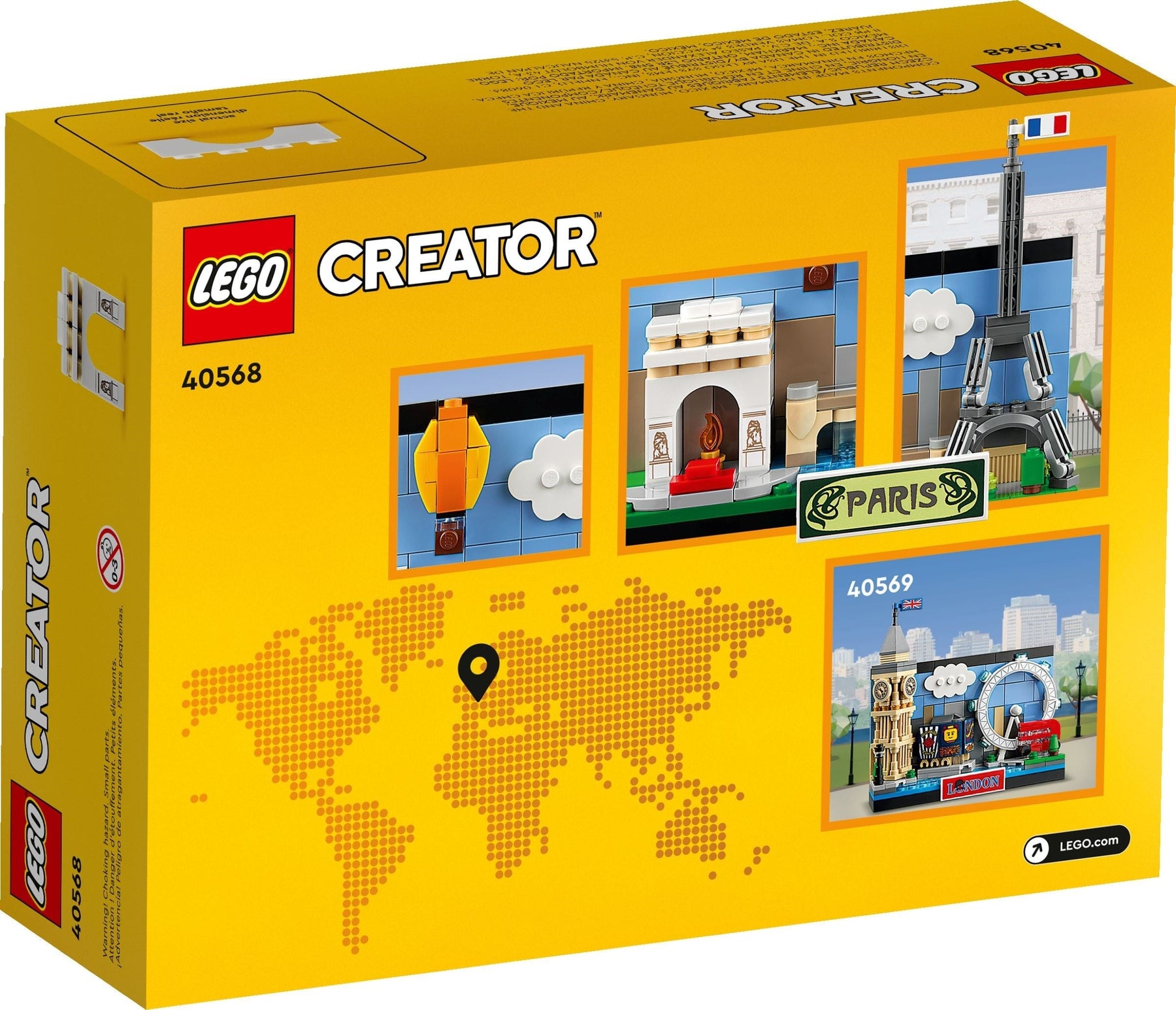 LEGO 40568 Paris Postcard 3D Souvenir Model Kit - SuperSaverAU - view 2