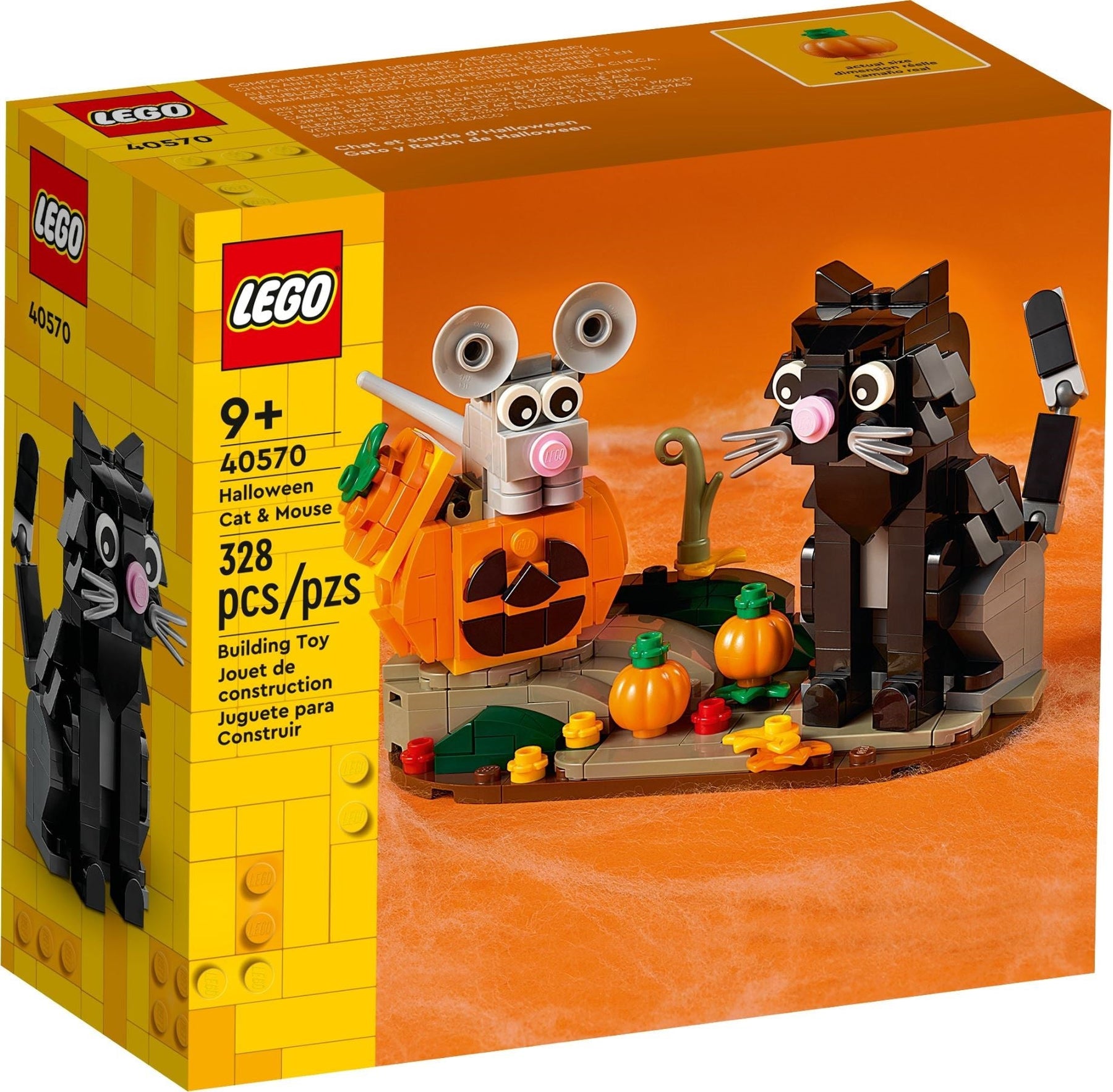 LEGO 40570 Halloween Cat & Mouse Set - SuperSaverAU - view 1