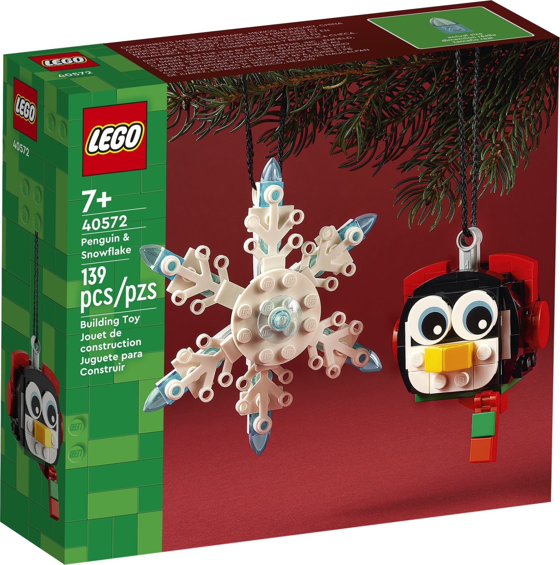 LEGO 40572 Penguin & Snowflake Set - SuperSaverAU - view 1