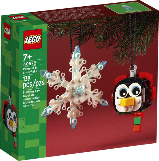 LEGO 40572 Penguin & Snowflake Set