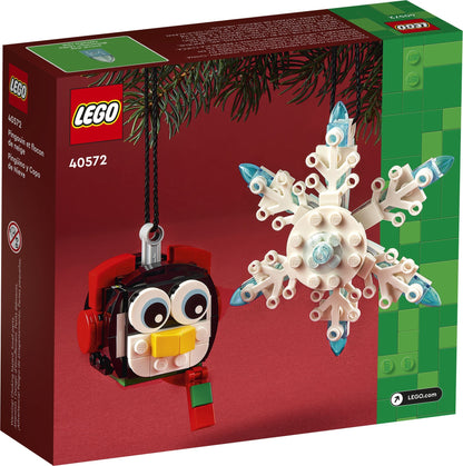 LEGO 40572 Penguin & Snowflake Set
