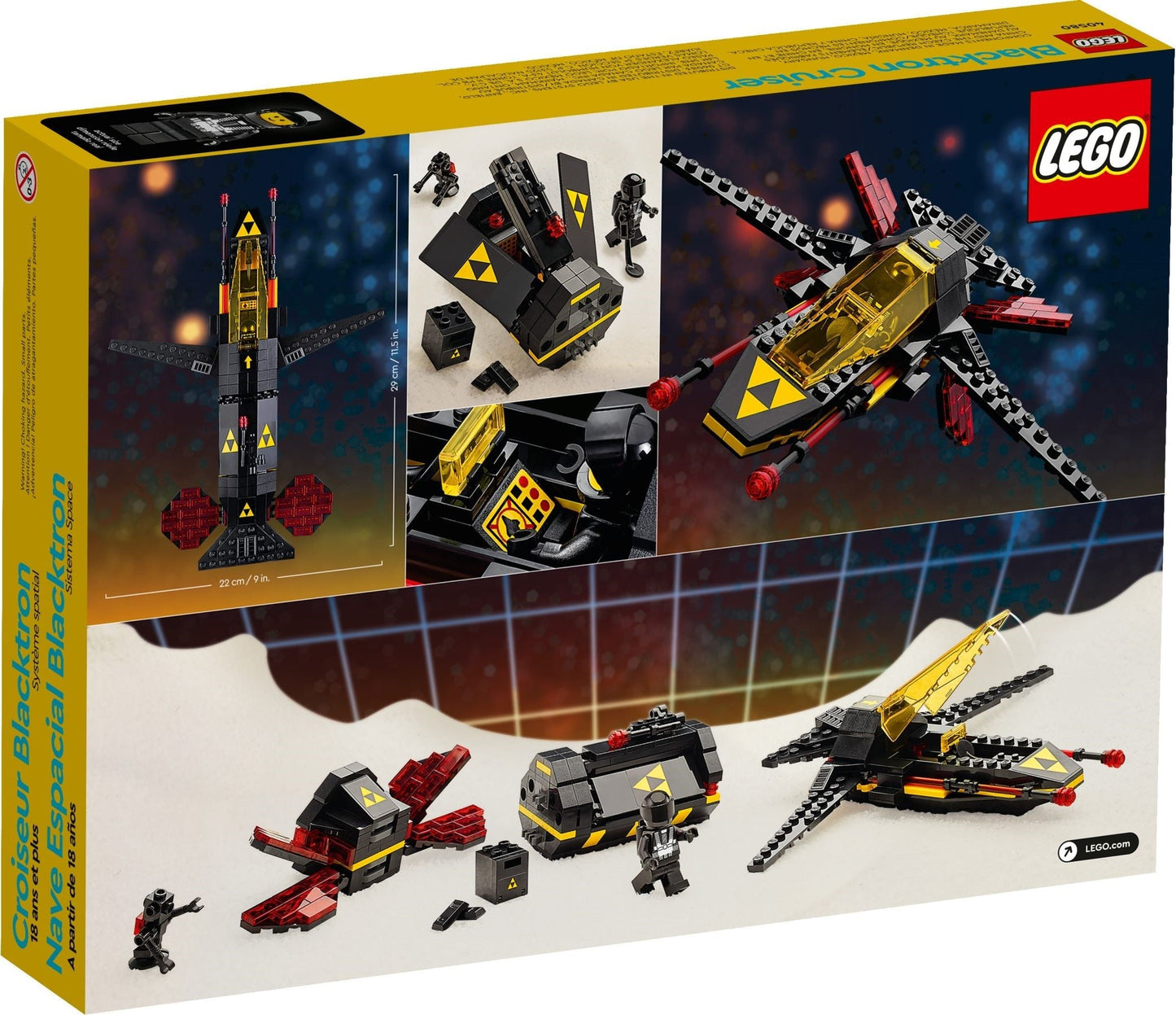 Lego Space Blacktron 1 GWP 40580 Blacktron Cruiser- Auzzi Store
