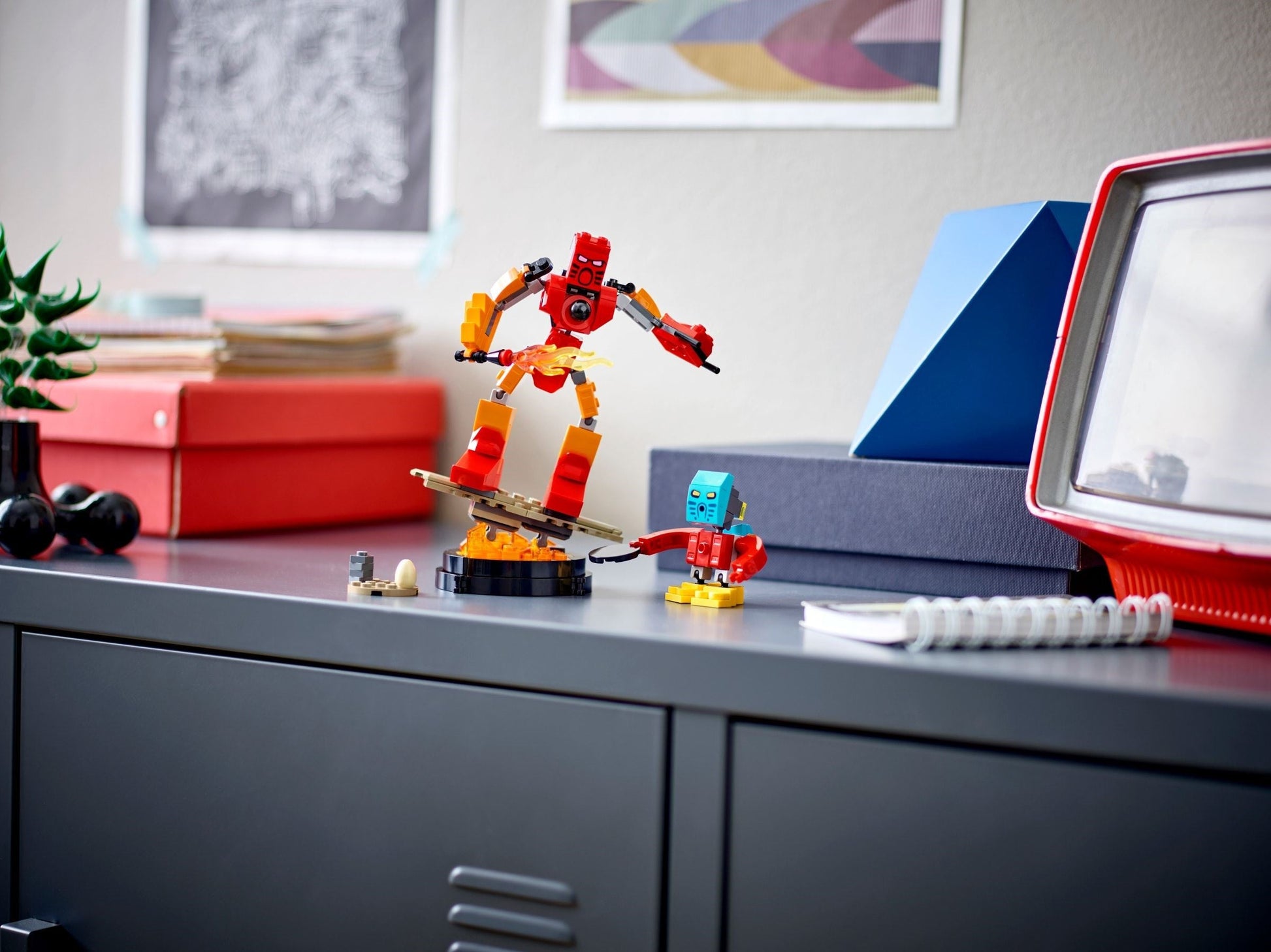 Lego Bionicle Exclusive GWP 40581 Bionicle Tahu & Takua- Auzzi Store