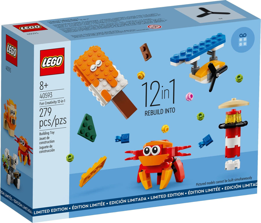 LEGO 40593 Fun Creativity 12-in-1 Set - SuperSaverAU - view 1