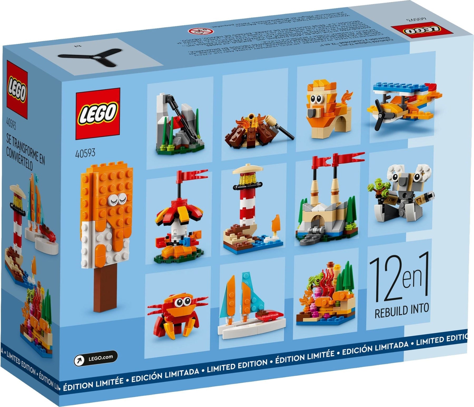 LEGO 40593 Fun Creativity 12-in-1 Set - SuperSaverAU - view 2