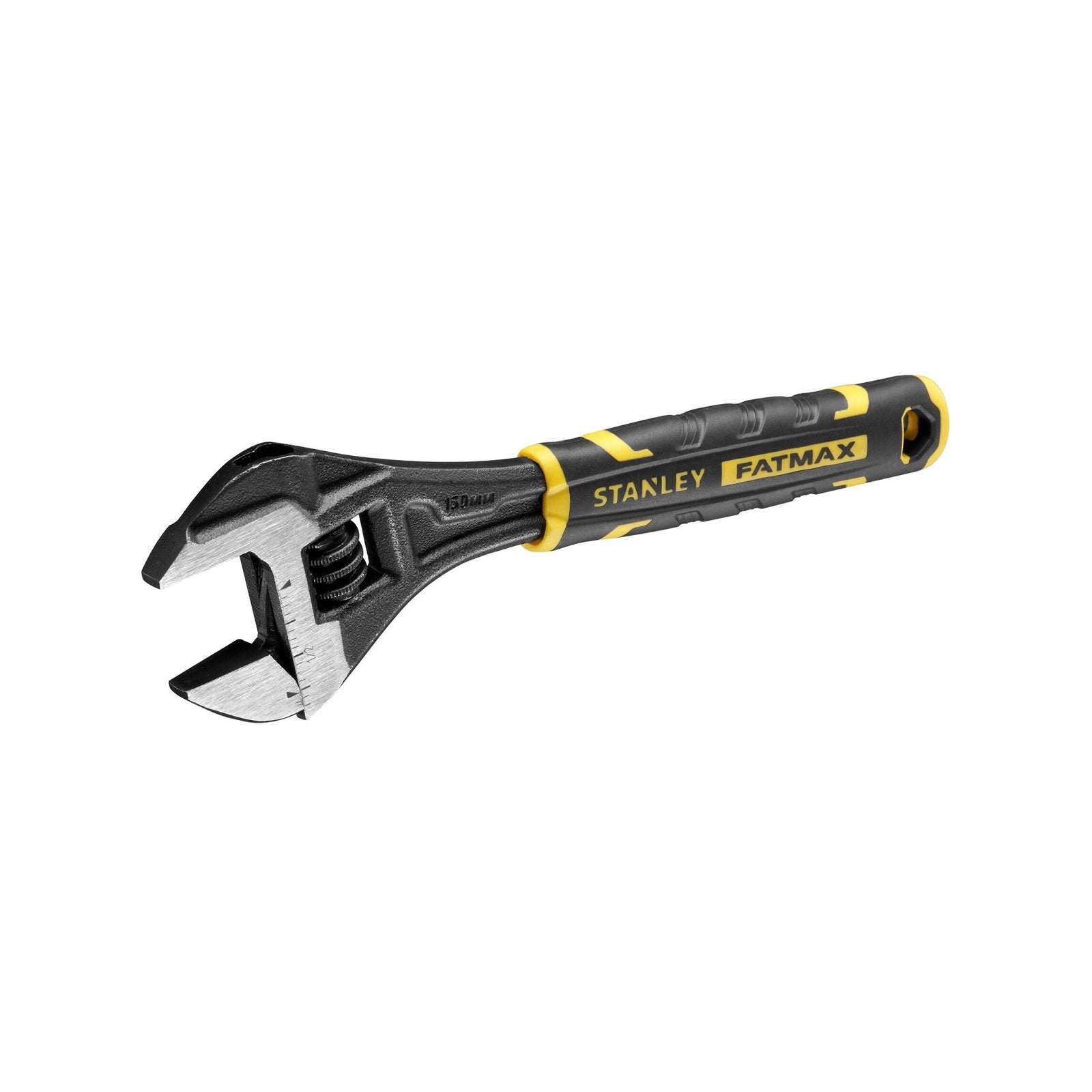 Stanley FatMax 150mm Bi-Material Quick Adjust Wrench with Metric Imperial Scales