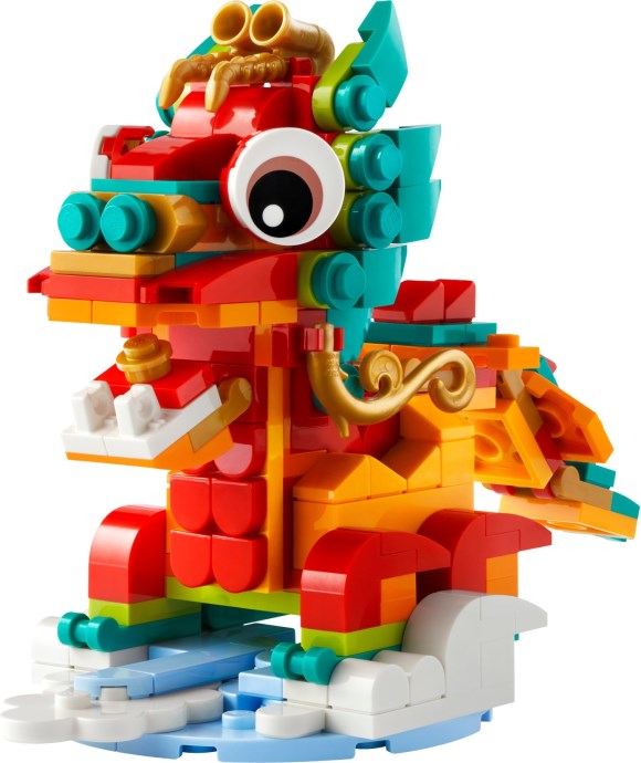 LEGO Miscellaneous Series 40611 Year of Dragon - SuperSaverAU - view 1
