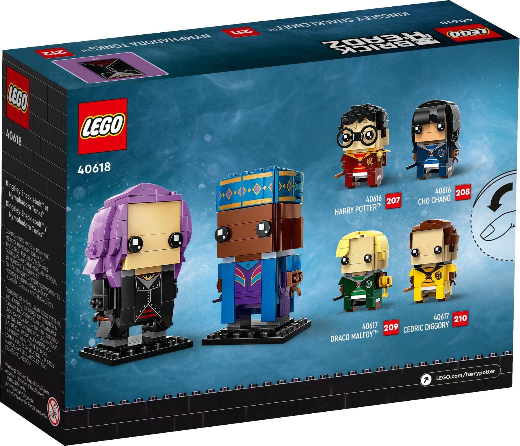 LEGO Harry Potter Series 40618 Kingsley Shacklebolt & Nymphadora Tonks- Auzzi Store
