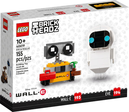 LEGO Brickheadz Series 40619 EVE & WALL•E Disney- Auzzi Store