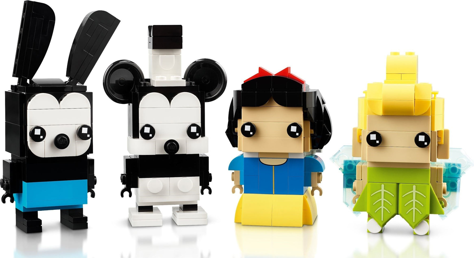 Lego BRICKHEADZ Disney Oswald Mickey Snow White Tinkerbell (40622) - SuperSaverAU - view 2