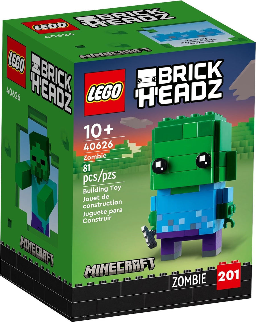 LEGO BrickHeadz Zombie 40626 - SuperSaverAU - view 1