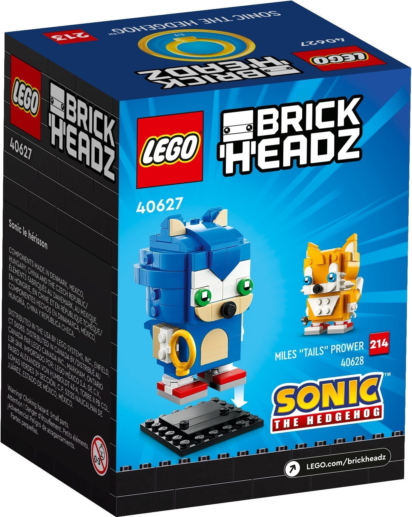 LEGO Brickheadz Series 40627 Sonic the Hedgehog- Auzzi Store
