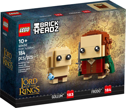 LEGO 40630 Frodo™ & Gollum™ Brickheadz，Lord of the Rings- Auzzi Store