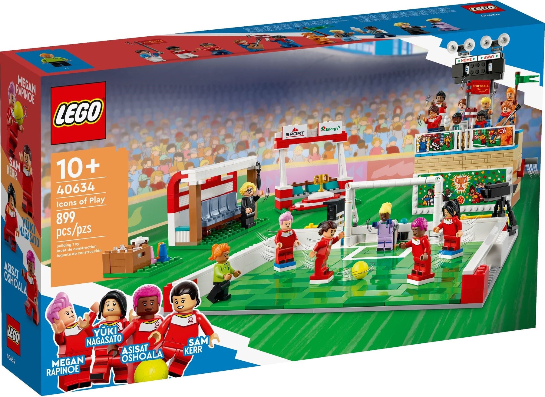 LEGO 40634 Icons of Play – Sports-Themed Set - SuperSaverAU - view 1