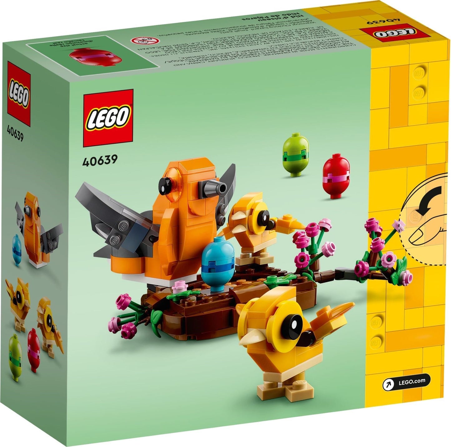 LEGO 40639 Bird’s Nest – Springtime Animal Display Model