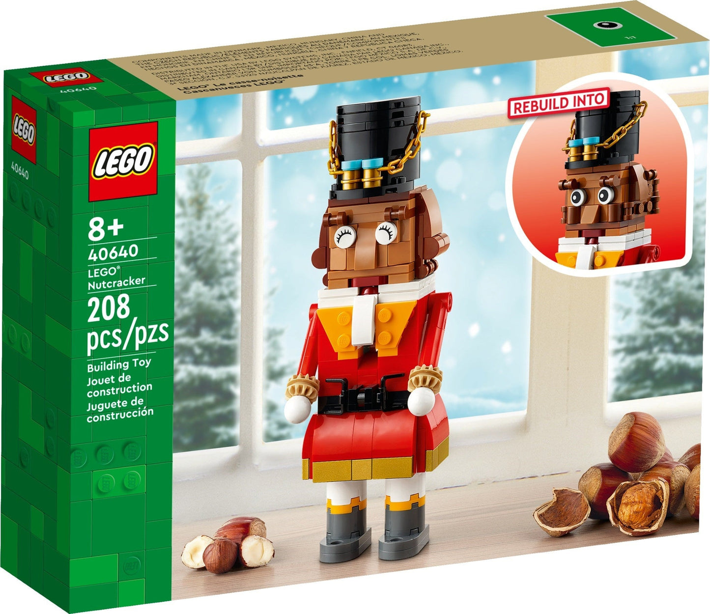 LEGO 40640 Nutcracker – Festive Holiday Display Set