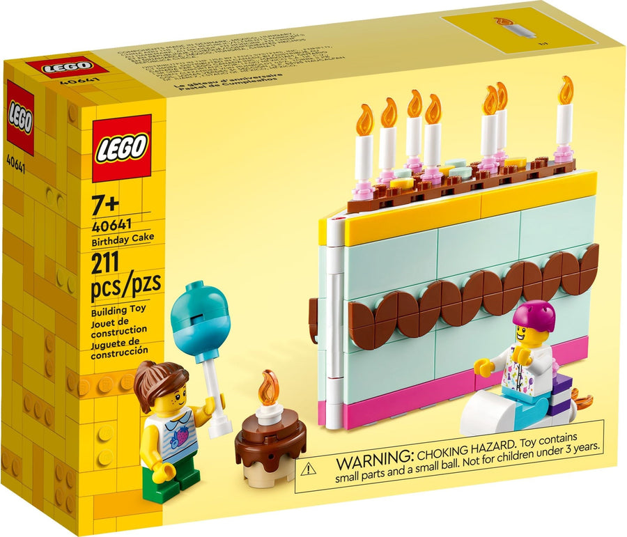 LEGO 40641 Birthday Cake – Celebration Display Model - SuperSaverAU - view 1