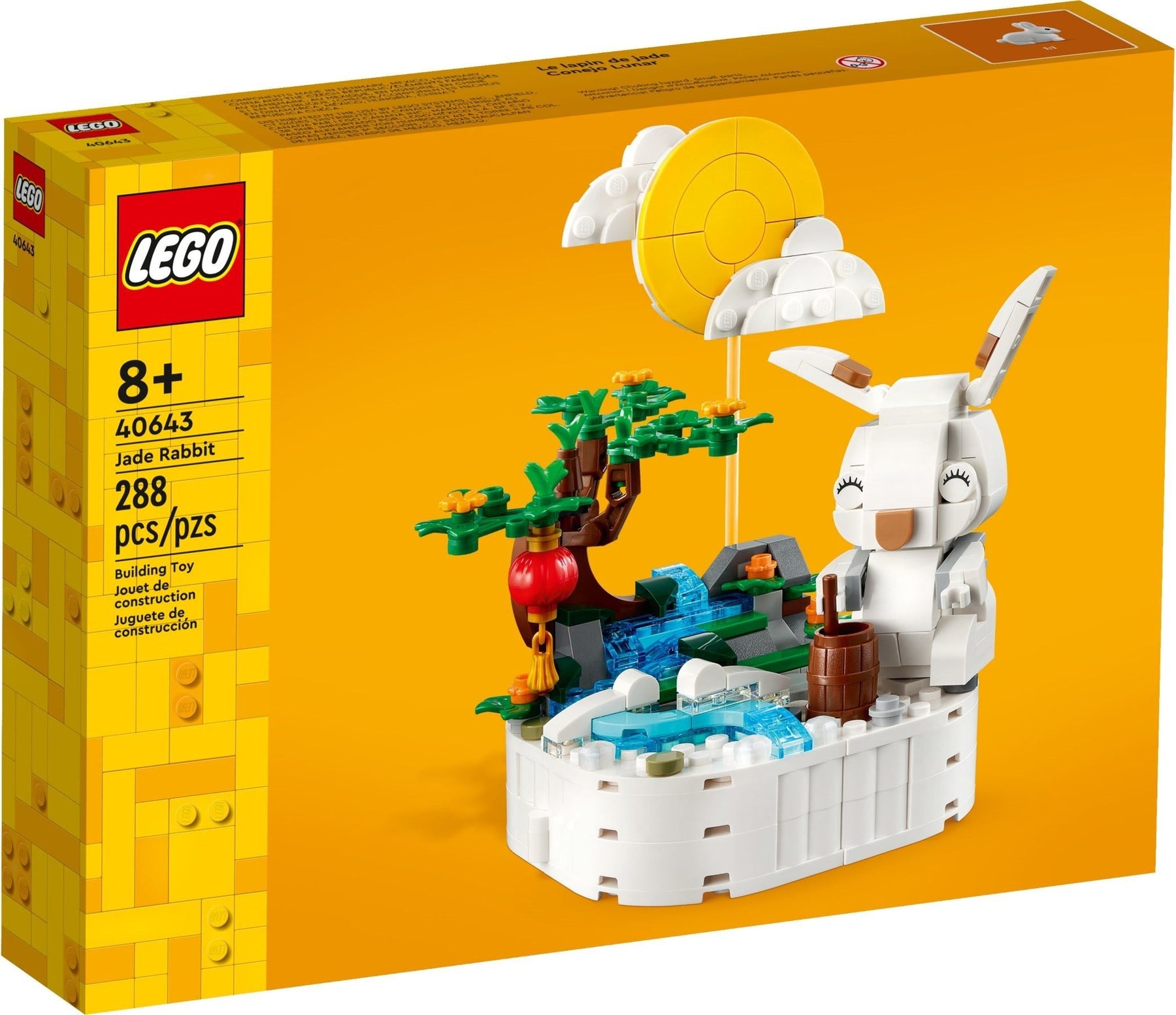 LEGO 40643 Jade Rabbit – Mythical Moon Festival Playset for Kids - SuperSaverAU - view 1