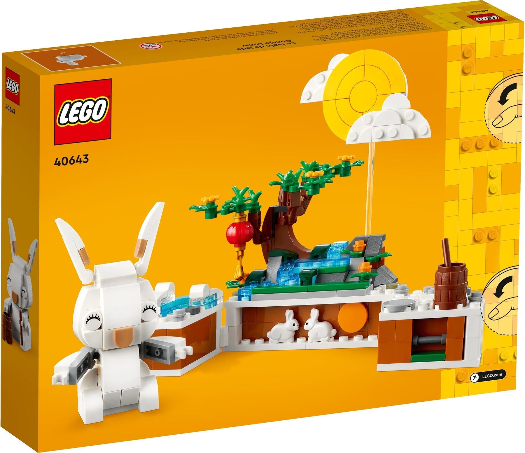 LEGO 40643 Jade Rabbit – Mythical Moon Festival Playset for Kids - SuperSaverAU - view 2