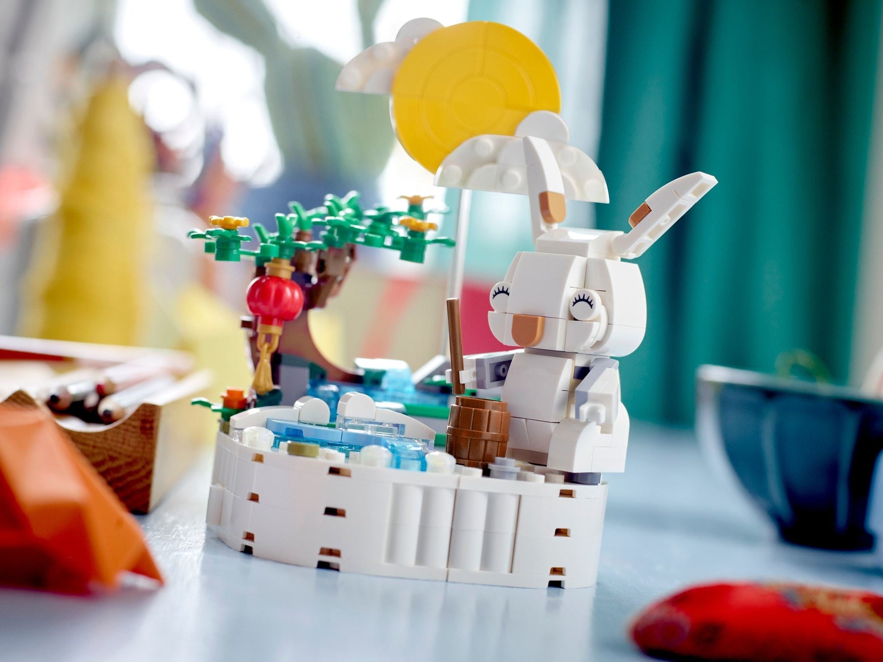 LEGO 40643 Jade Rabbit – Mythical Moon Festival Playset for Kids - SuperSaverAU - view 3