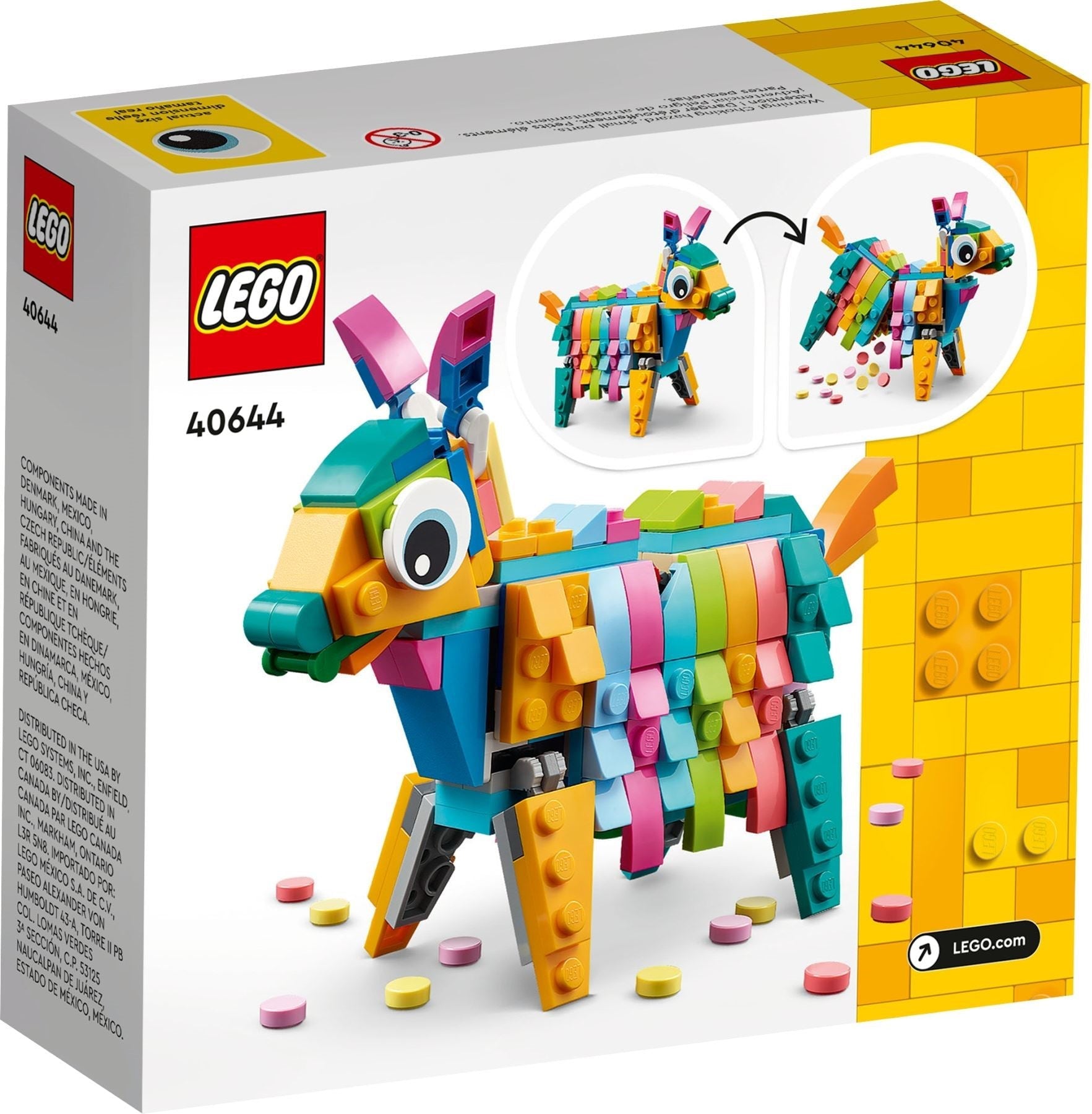 LEGO 40644 Pinata – Colorful Party Celebration Playset for Kids - SuperSaverAU - view 2